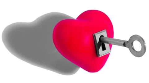 Opening of the heart Stock Photos