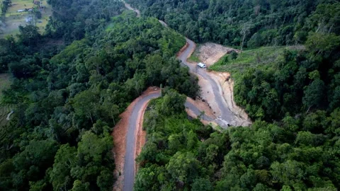 Opening of a new road Stock Footage 277320208