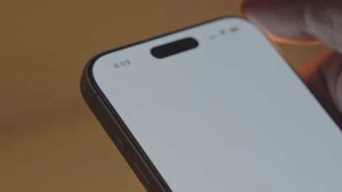 Opening or launching the Gemini ai app on a smartphone Stock Footage 333282845