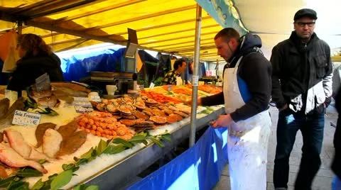 Opening the oysters Stock Footage 10876409