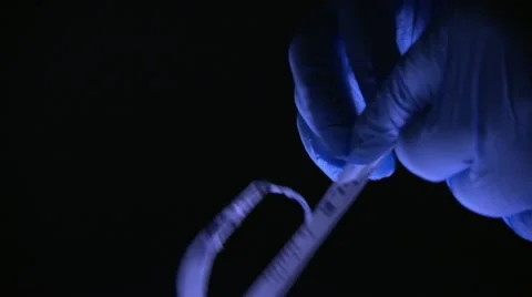 Opening Q-tip package Stock Footage 20448081