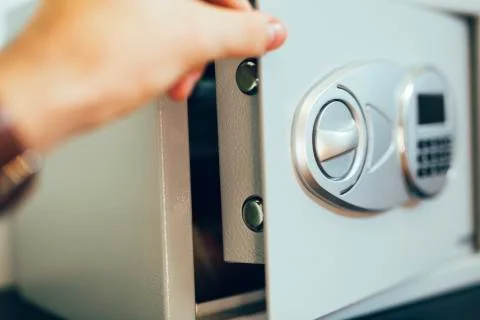 Opening of a safe Photos