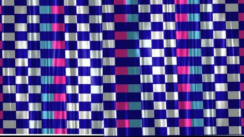 Opening-silk-curtain Stock Footage 250803142