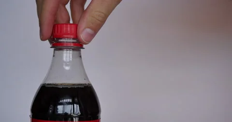 Opening Soda Bottle Stock Footage 232789290
