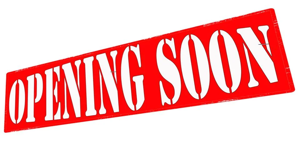 Opening soon Stock Illustration