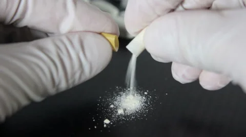 Opening A Tablet  Stock Footage 64340478