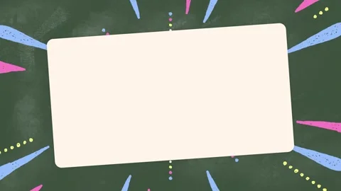 Opening title background with envelope and card on blackboard 動画素材 310616480