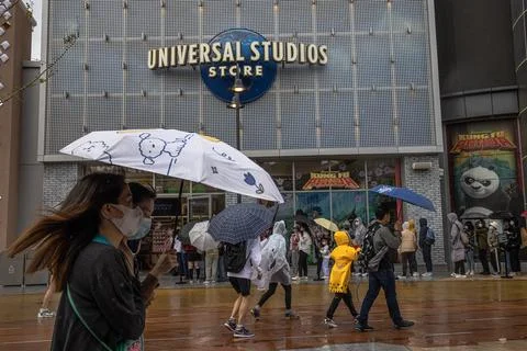 Opening of Universal Studios Beijing, China - 20 Sep 2021 Stock Photos
