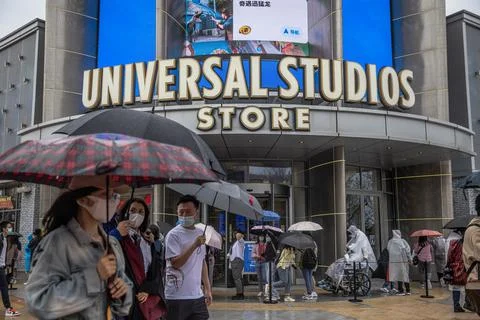 Opening of Universal Studios Beijing, China - 20 Sep 2021 Stock Photos