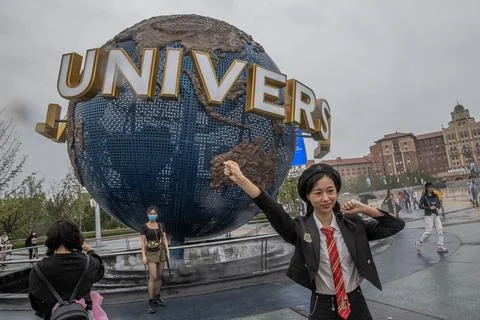 Opening of Universal Studios Beijing, China - 20 Sep 2021 Stock Photos
