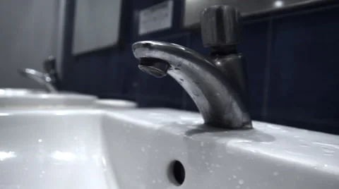 Opening water tap Video stock 60264191
