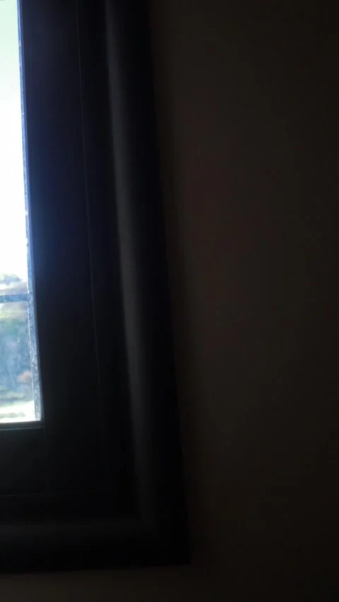 Opening Window Revealing Beautiful Moroccan Village Stock Footage 332776472