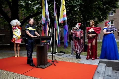 Opening WorldPride program in H'ART Museum, Amsterdam, Netherlands - 22 Jul 2026 Stock Photos