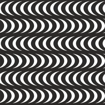 Openwork seamless pattern with curls. Stock Illustration