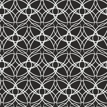 Openwork seamless pattern. Vector illustration. Stock Illustration