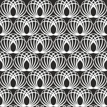 Openwork seamless pattern. Vector illustration. Stock Illustration