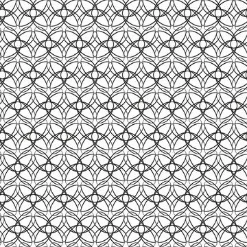 Openwork seamless pattern. Vector illustration. Stock Illustration