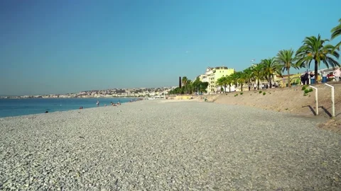 Opera Beach in Nice Video stock 200001320