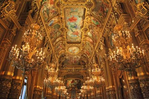 Opera garnier Illustrazione stock
