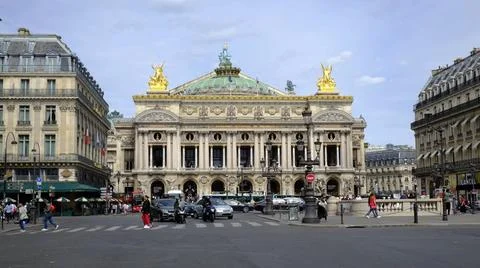 Opéra Garnier, Opéra, Oper Die im Auftrag von Napoleon III gebaute Opéra G Stock-Fotos