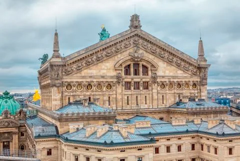 Opera Garnier Paris Stock Photos