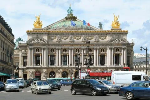 Opera Garnier in Paris. Stock Photos