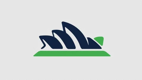 Opera House icon Animation. loop animati... | Stock Video | Pond5