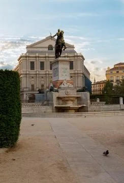 The Opera house, Madrid Stock Photos