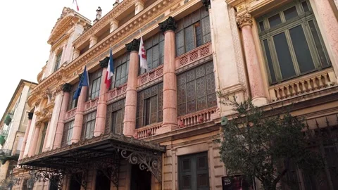 Opera House in Nice Video stock 198728156