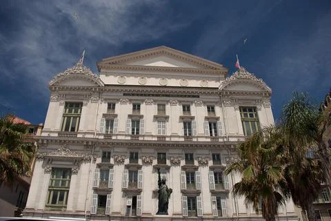 The Opera House in Nice Stockfoto's