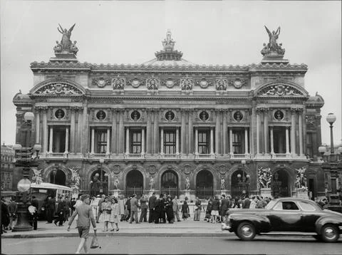 The Opera House In Paris Stock Photos