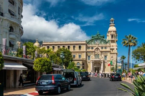 Opera of Monaco Stock Photos