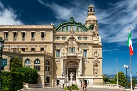 Opera of Monaco Stock Photos