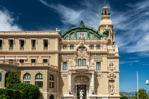 Opera of Monaco Stock Photos