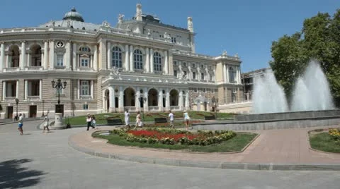 Opera in Odessa Stock-Footage 12765494