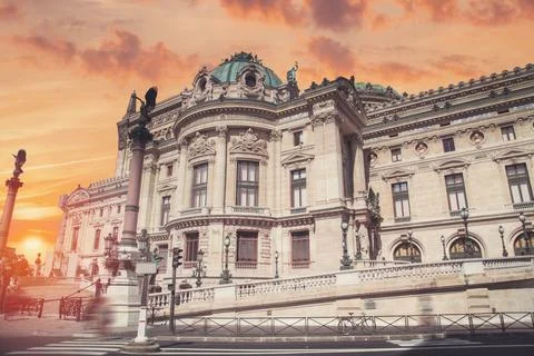 Opera paris. It is located in the Garnier Palace. Stock-Fotos