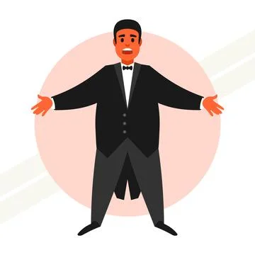 Opera-singer- Illustrazione stock