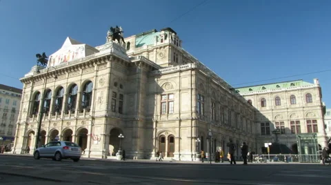 Opera in Vienna 스톡 동영상 1064788
