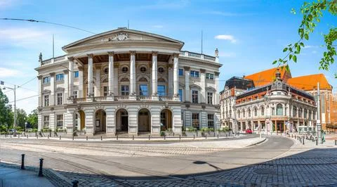 Opera in Wroclaw Stock Photos