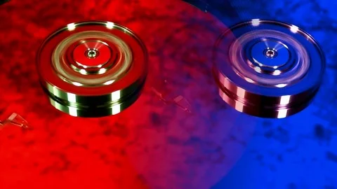 Operating hard disk drive on dark background. Stock Footage 78690678