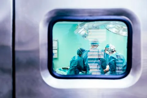 Operating in the Hospital. Stock Photos