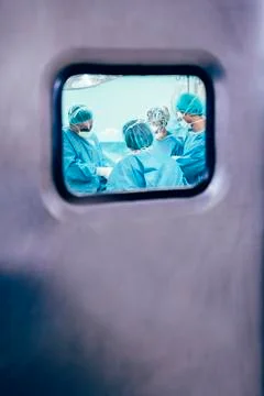 Operating in the Hospital. Stock Photos