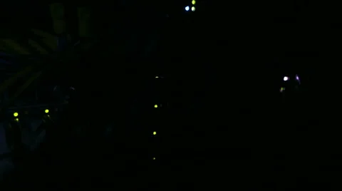 Operating network equipment in the server room. Processing the data stream Stock Footage 69034646