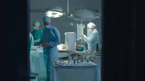 Operating Room after the Surgery Stock Footage 50847744