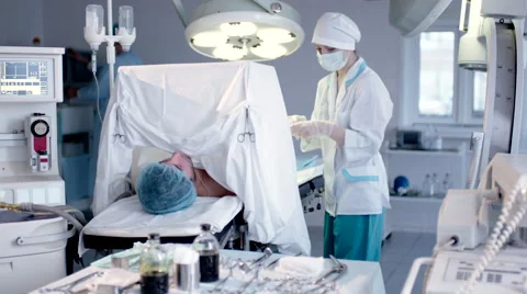 In the Operating Room Stock Footage 59058861