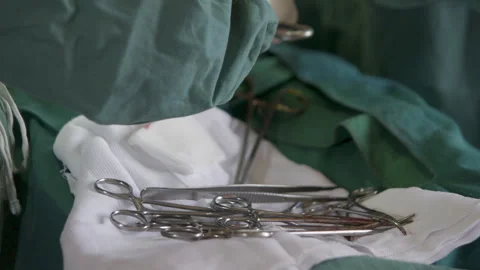 Operating room, operation process Stock Footage 257539899