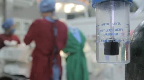 Operating Room Oxygen 库存影片 12011116