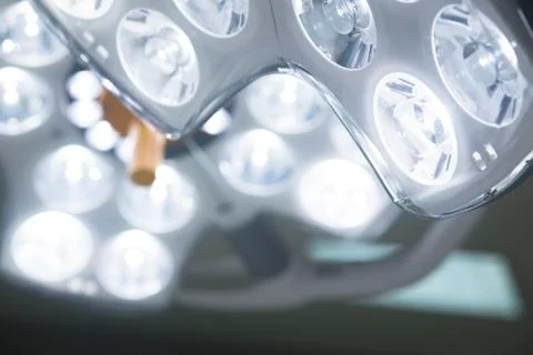 Operating room surgery light Stock Photos