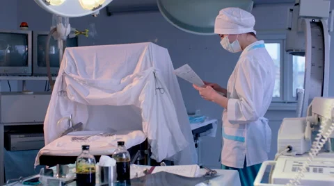 In the Operating Room X-ray Picture Stock Footage 59057766