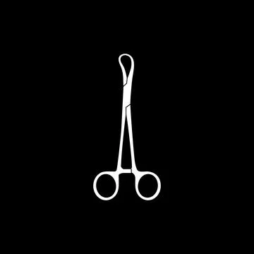 Operating Scissor Illustration Isolated Stock Illustration